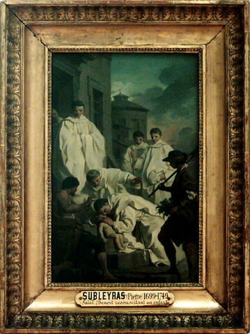 Saint Benoît ressuscite un enfant, image 2/2