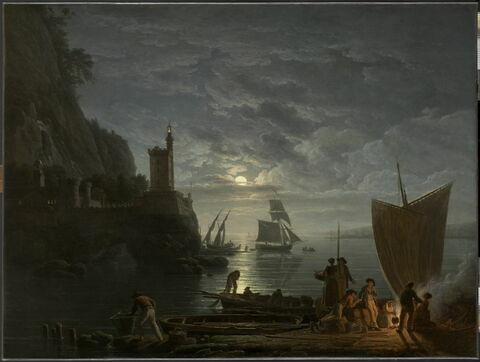 Marine: effet de clair de lune