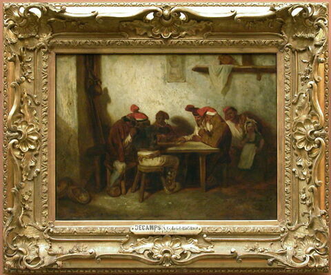 Espagnols jouant aux cartes, dit aussi Les Catalans., image 2/2