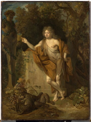 Portrait d'homme en Bacchus, dit autrefois à tort: Le Régent en dieu Pan