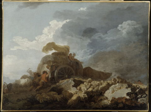 L'orage, dit aussi La Charrette embourbée., image 3/3