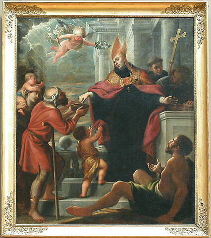 Saint Thomas de Villeneuve (1486-1555) distribuant les aumônes, image 3/4