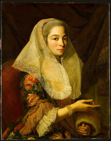 Portrait d'une jeune femme maltaise.