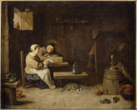 Intérieur d'estaminet, image 2/3