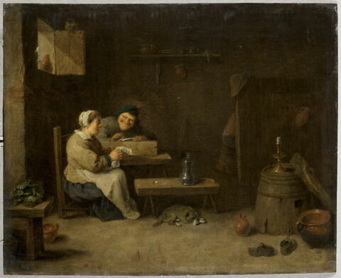 Intérieur d'estaminet