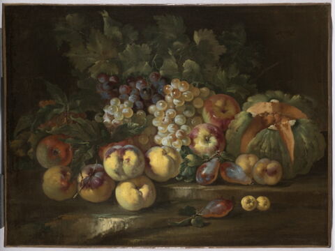 Nature morte aux raisins et aux pommes, image 1/3
