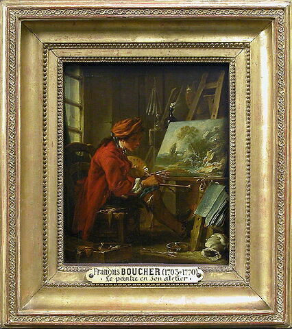 Le Peintre dans son atelier, image 2/4