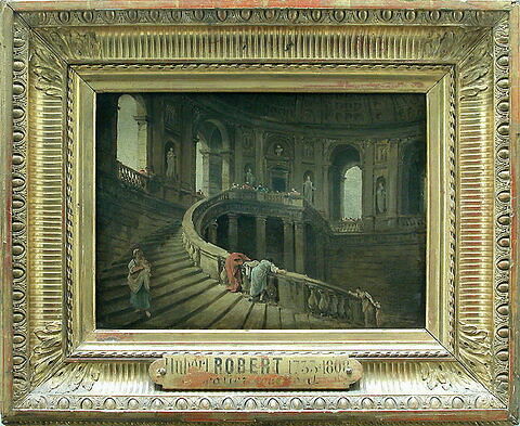 L'escalier tournant du palais Farnèse à Caprarola, image 3/3