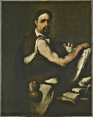 Philosophe avec une gourde à la ceinture, image 3/5