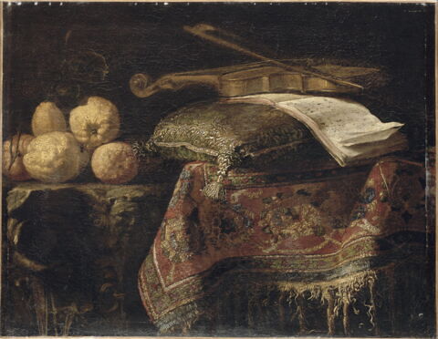 Nature morte : cédrats et violon, image 3/3
