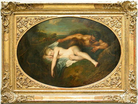 Nymphe et satyre, dit parfois Jupiter et Antiope, image 3/5
