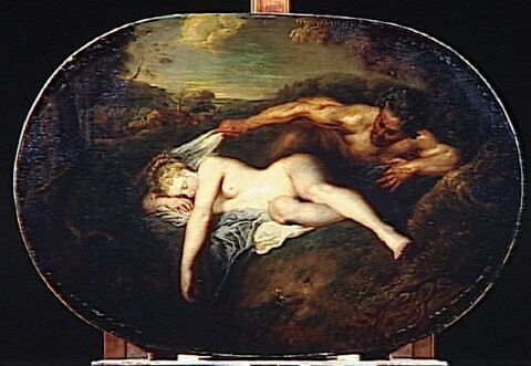 Nymphe et satyre, dit parfois Jupiter et Antiope, image 5/5