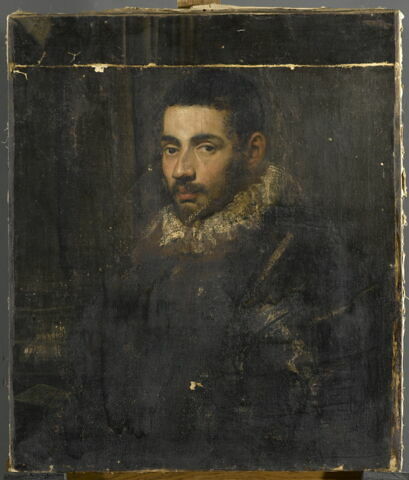 Jeune homme en armure, dit autrefois jeune sénateur vénitien, image 2/2