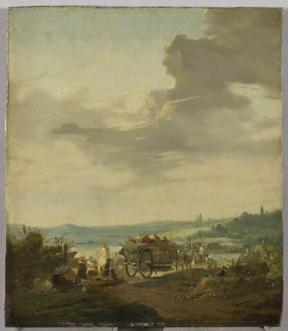 La Route du marché.
