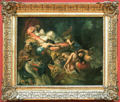 La Mort de Sardanapale, esquisse, image 2/2