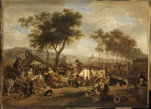 Foire à l'entrée d'un village, image 3/3