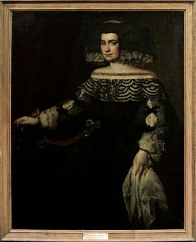 Portrait d'une femme de la cour d' Espagne, image 5/5