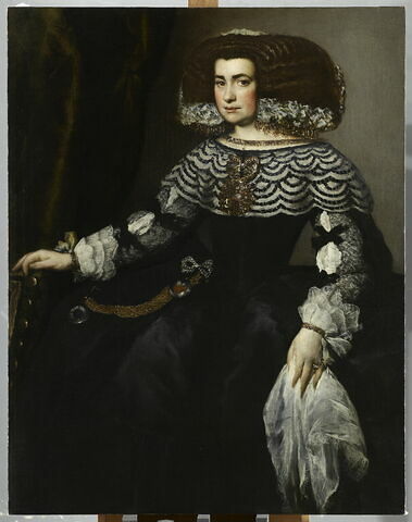 Portrait d'une femme de la cour d' Espagne, image 2/5