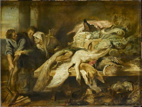 Philopoemen, général des Achéens, pris pour un valet puis reconnu dans une cuisine par ses hôtes de Mégare, image 3/4