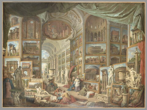 Galerie de vues de la Rome antique