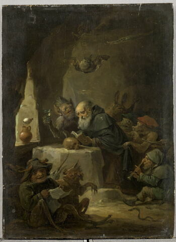 La Tentation de saint Antoine par l'ivresse (petite version)
