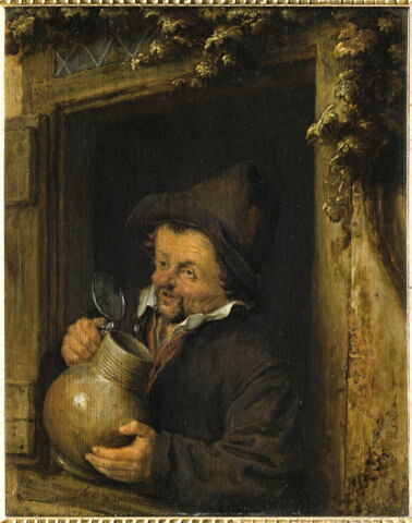 Le Buveur à la fenêtre, image 3/4