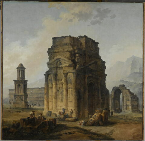 L'Arc de triomphe et le théâtre d'Orange