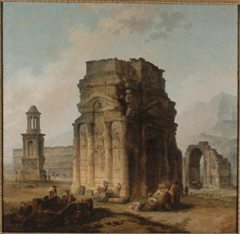 L'Arc de triomphe et le théâtre d'Orange, image 3/3