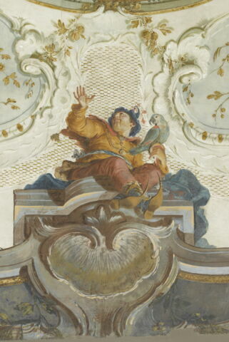 Plafond : Plafond d'une grande salle d'un palais, image 6/10