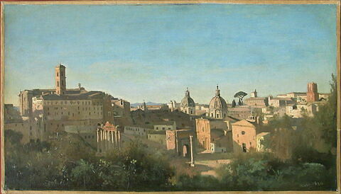 Le forum vu des jardins Farnèse., image 2/4