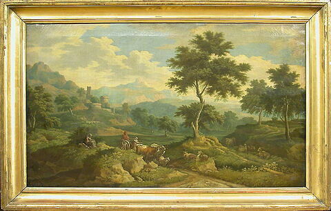 Paysage au troupeau., image 6/7