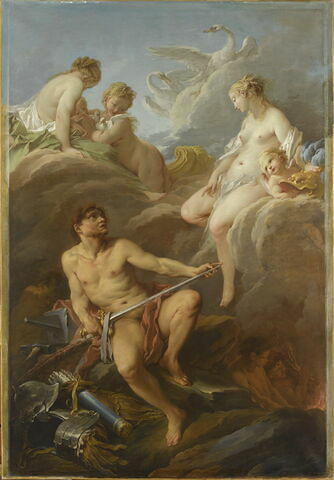 Vénus demandant à Vulcain des armes pour Énée.