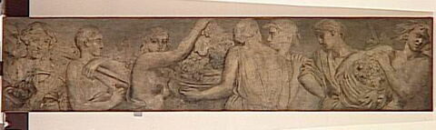 Les vendangeurs. Grisaille., image 2/3