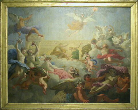 Phaéton demande à Apollon la conduite du char du soleil, image 3/4