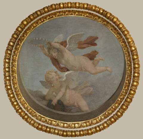 Plafond : Deux génies de l'immortalité, image 2/4