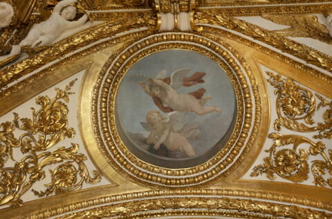 Plafond : Deux génies de l'immortalité, image 3/4