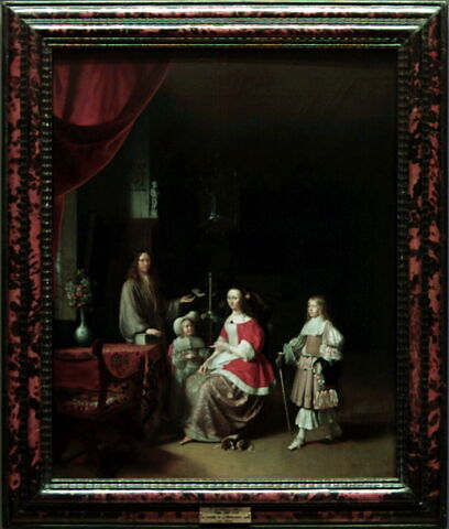 Portrait de Frans Gerritsz. Meerman (1630-1672), greffier de la ville de Leyde, et de sa famille, dit auparavant Portrait de Johan Meerman et des siens, image 4/5
