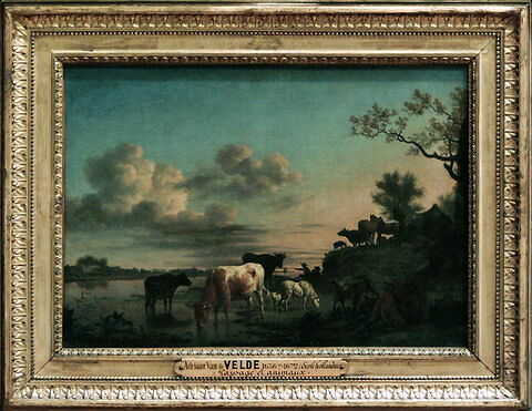 Paysage : animaux à la rivière, image 3/3