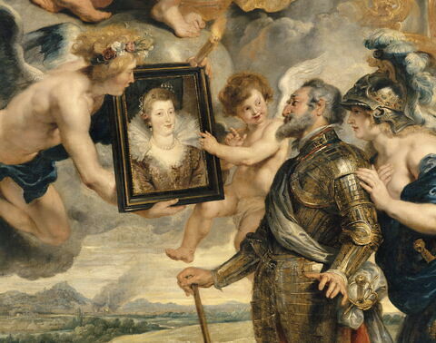 Henri IV reçoit le portrait de Marie de Médicis et se laisse désarmer par l’Amour, image 5/6