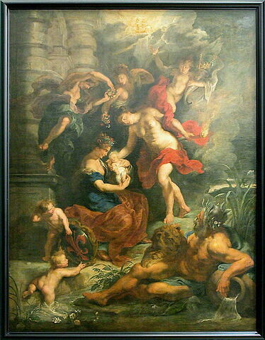 La Naissance de la reine, à Florence le 26 avril 1573, image 2/3
