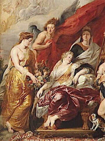 La Naissance du Dauphin (futur Louis XIII) à Fontainebleau, le 27 septembre 1601, image 3/5