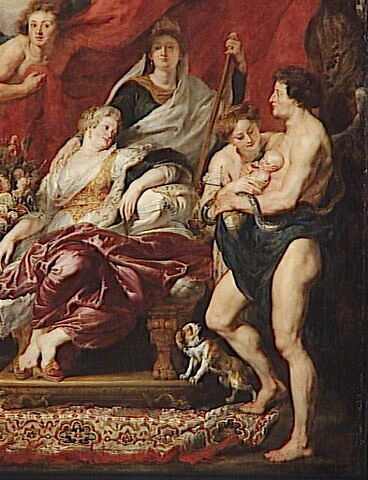 La Naissance du Dauphin (futur Louis XIII) à Fontainebleau, le 27 septembre 1601, image 5/5