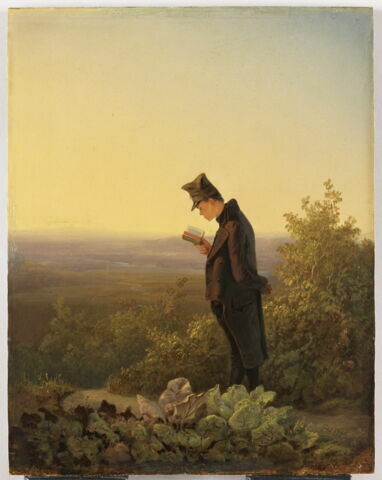 La Lecture du bréviaire, le soir