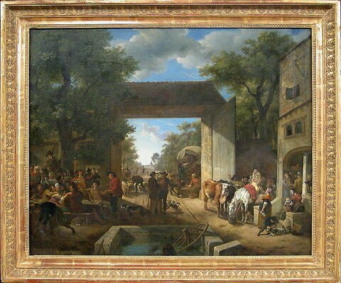 Une Foire à la porte d'une auberge., image 2/3