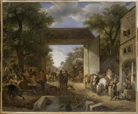 Une Foire à la porte d'une auberge., image 3/3