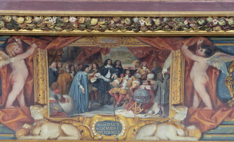 Puget présentant sa statue de Milon de Crotone à Louis XIV, dans les jardins de Versailles, image 8/23