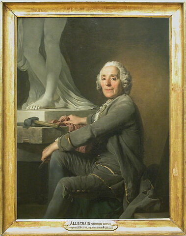 Christophe-Gabriel Allegrain (1710-1795), sculpteur;, image 3/3