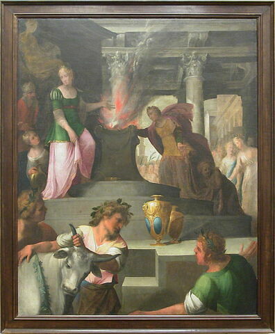 Hyante et Climène offrant un sacrifice à Vénus;, image 2/2