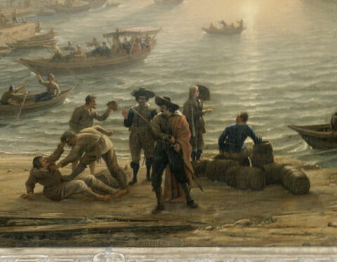 Port de mer au soleil couchant, image 2/5