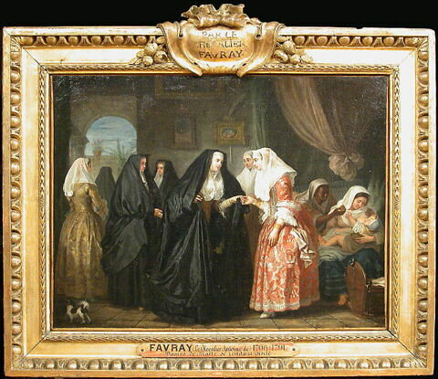 Dames de Malte se faisant visite., image 2/2